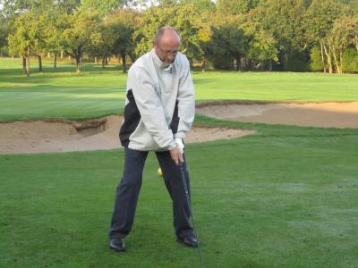 Golf Barrière - Jean-Marie concentré 