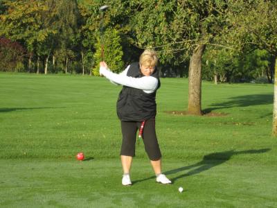 Golf Barrière - Sylvie en pleine lumière