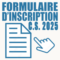 Formulaire d inscription cs 2025